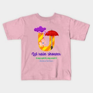 U for Umbrella Kids T-Shirt